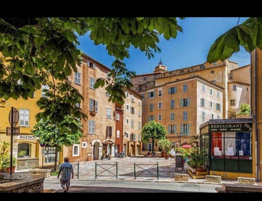 Grasse : Centre Ville Superbe Appartement 2 Chambres Esterno foto